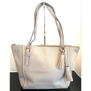Kate Spade Orchard Street Maya Aunaturel Leather Large Tote Bag
